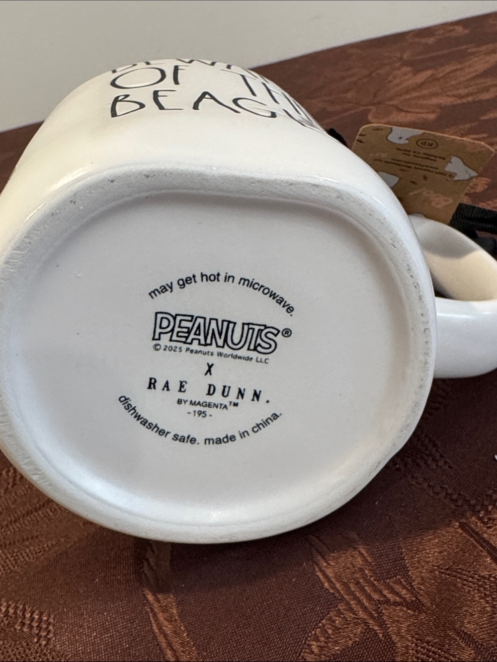 🎃Peanuts X Rae Dunn Double Sided Mug - Picture 3 of 8